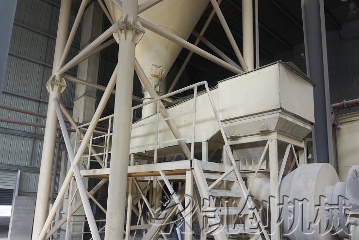 甘肃酒泉加气块设备生产现场