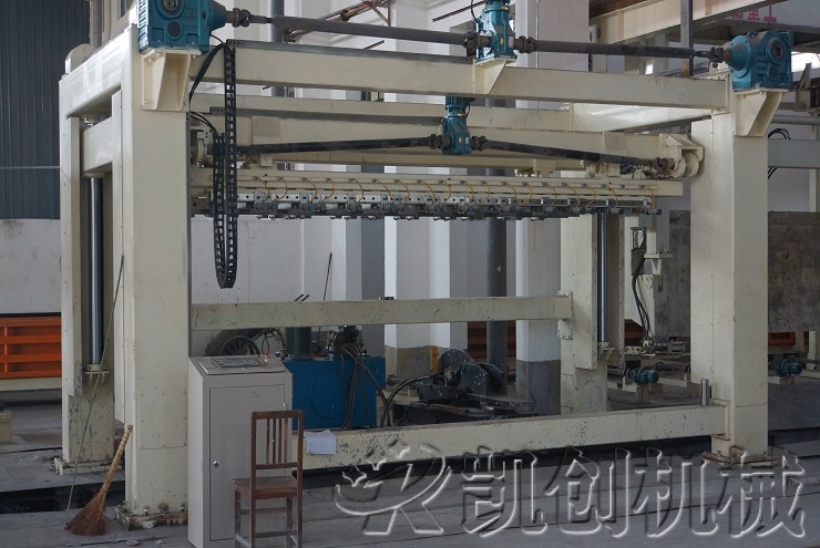 贵州从江加气混凝土生产线生产现场