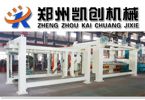 云南永平加气块设备生产现场