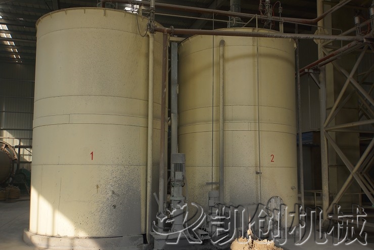 贵州从江加气混凝土生产线生产现场