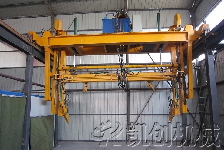 贵州从江加气混凝土生产线生产现场