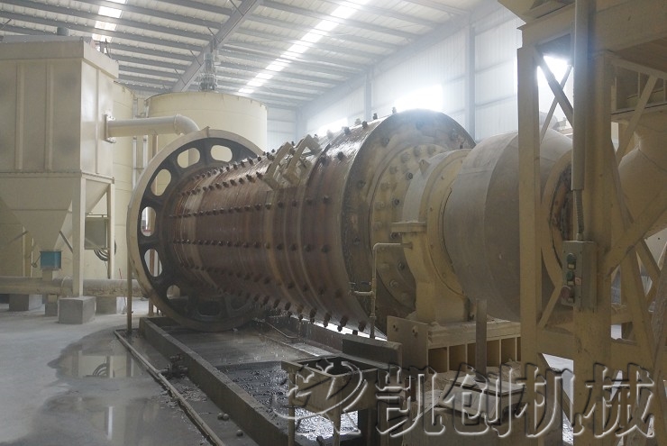 贵州从江加气混凝土生产线生产现场