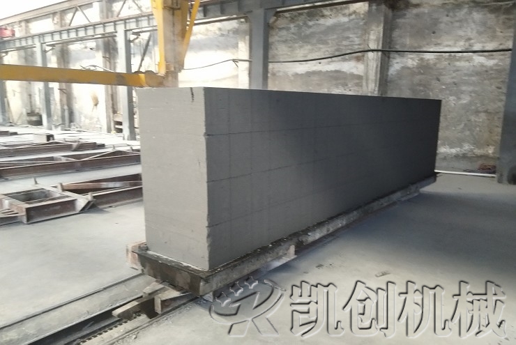 贵州从江加气混凝土生产线生产现场