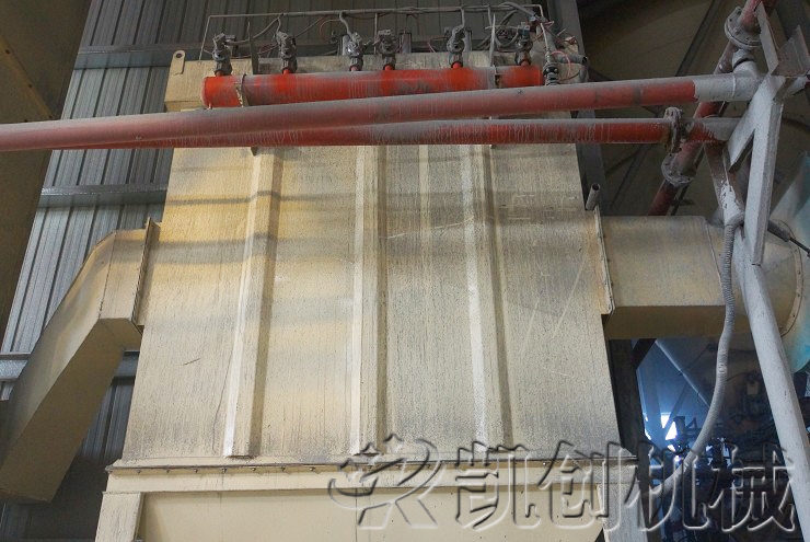 云南永平加气块设备生产现场