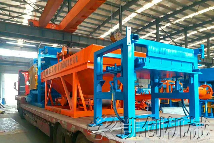 贵州路面砖生产线发货图