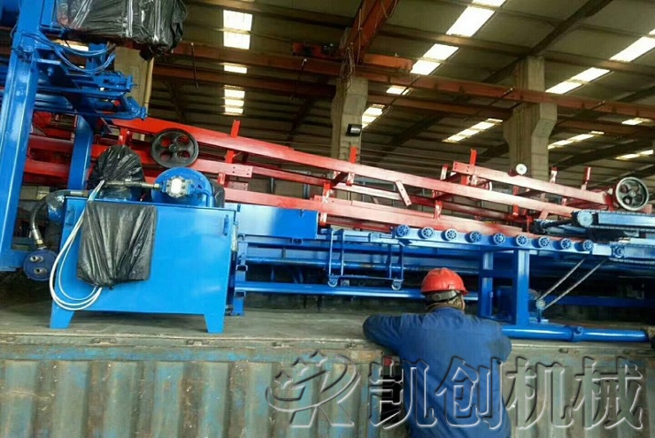 发往贵州六盘水水泥砖生产线发货图