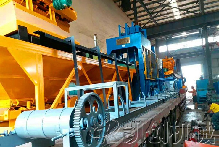 贵州路面砖生产线发货图