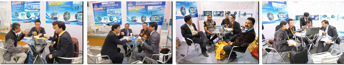 国外加气混凝土设备客户