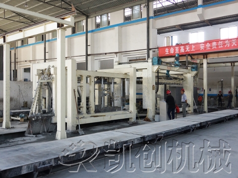 年产10万立方加气砖生产线