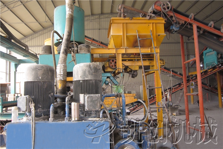 山西大同5000万粉煤灰蒸压砖生产线  