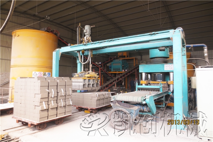 安徽阜阳蒸压粉煤灰标砖生产线