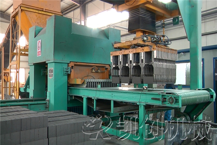 吉林白城年产1.2亿块粉煤灰蒸养砖生产线