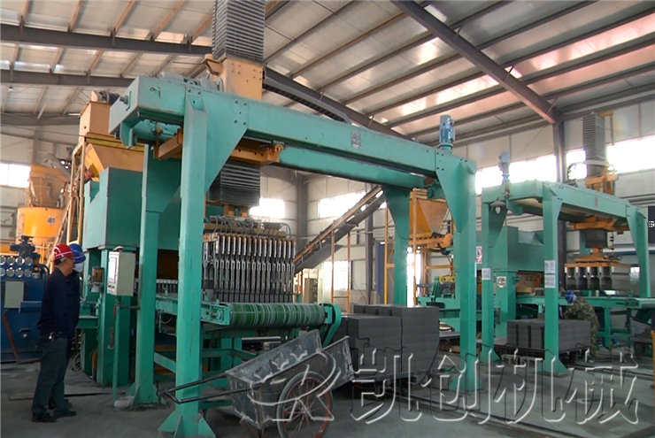 吉林白城年产1.2亿块粉煤灰蒸养砖生产线