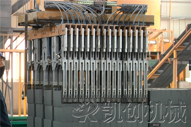 吉林白城年产1.2亿块粉煤灰蒸养砖生产线