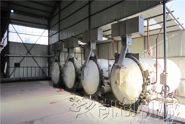 湖北襄樊年产3500万蒸养砖生产线