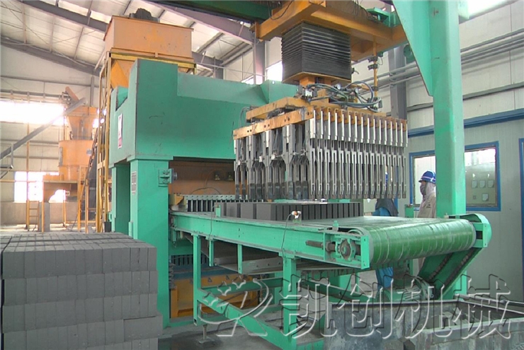 新疆荷田年产1亿块灰砂砖生产线