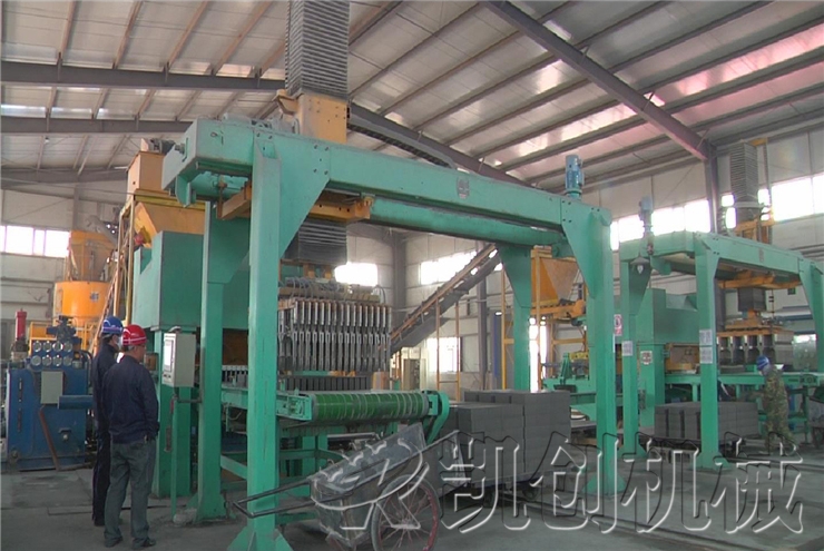 甘肃白银6000万全自动制砖生产线