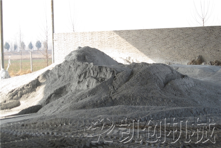 吉林延吉5000环保砖生产线现场