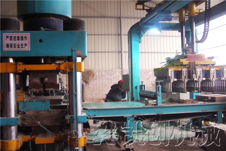 湖南安化年产3500万灰砂标砖生产线