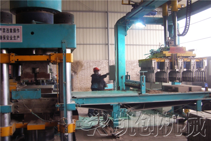 河北石家庄年产3500万灰砂蒸养砖生产线