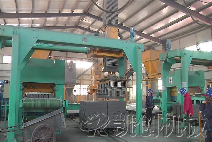 甘肃白银6000万全自动制砖生产线