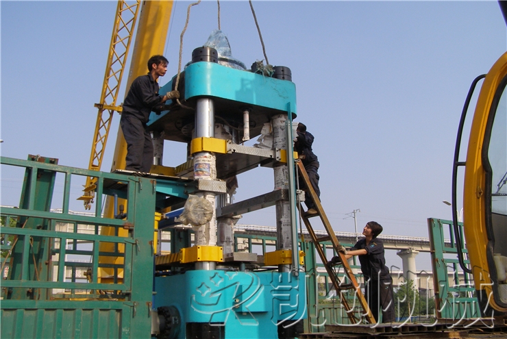 山西大同5000万粉煤灰蒸压砖生产线发货现场