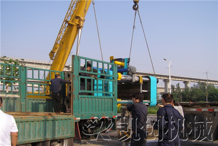 山西大同5000万粉煤灰蒸压砖生产线发货现场