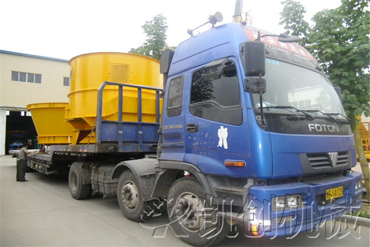 甘肃大型全自动制砖生产线发货现场