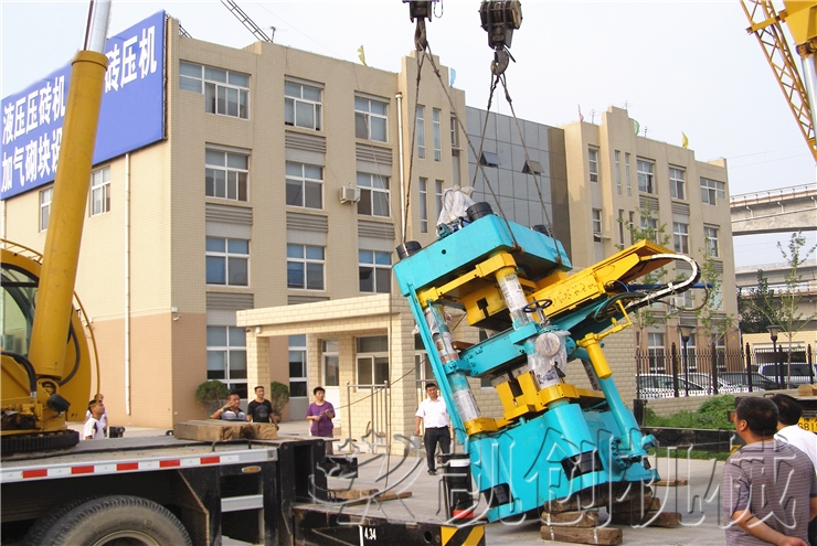 湖北襄樊年产3500万蒸养砖生产线发货现场