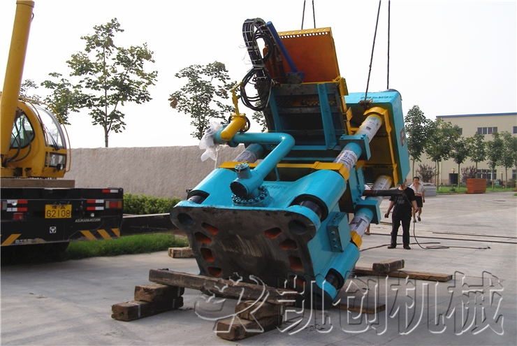 湖北襄樊年产3500万蒸养砖生产线发货现场