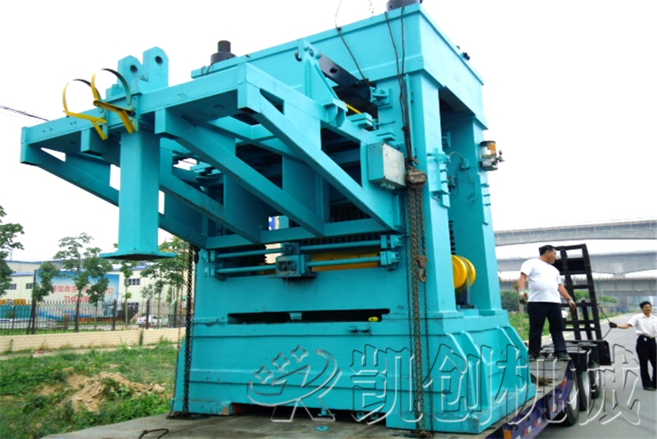 新疆大型灰砂砖机发货现场