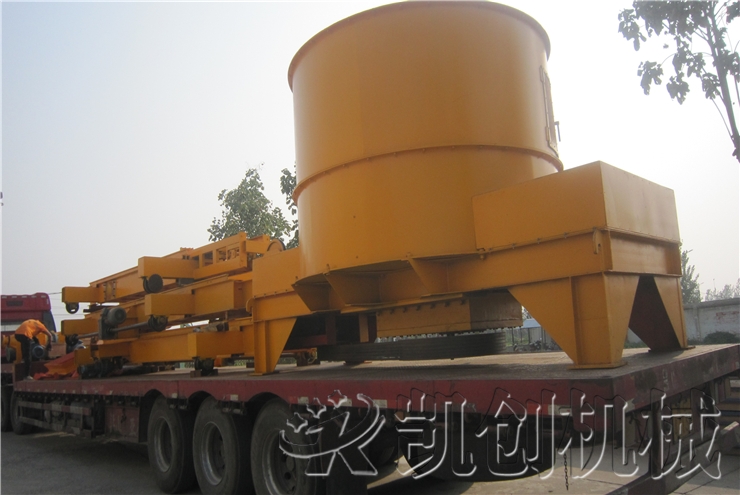 发往哈萨克斯坦砖机设备发货现场