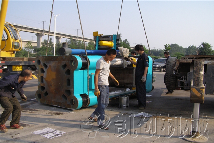 山西大同5000万粉煤灰蒸压砖生产线发货现场