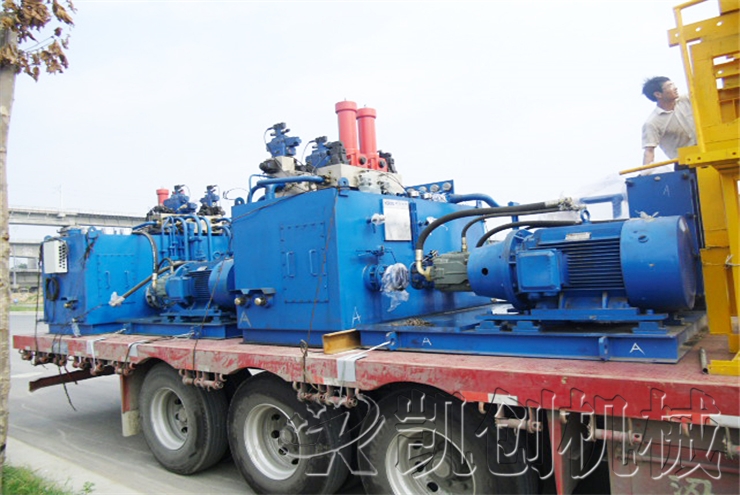 甘肃大型全自动制砖生产线发货现场